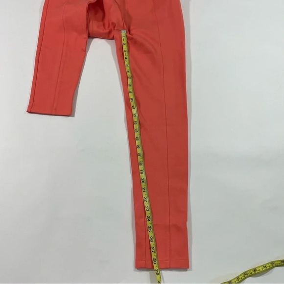 Betabrand Power Down Skinny Pants Orange Coral - Picture 10 of 10